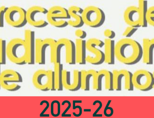 ADMISIÓN DE ALUMNOS – CURSO 2025-2026